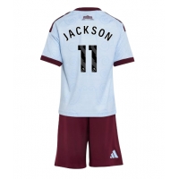 Aston Villa Nicolas Jackson #11 Tredje Tröja Barn 2026-27 Kortärmad (+ Korta byxor)